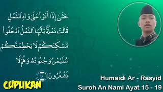 Maqrak Tilawah Q.S An -Naml Ayat 15 - 19 Oleh Qori' NTB Humaidi Ar Rasyid