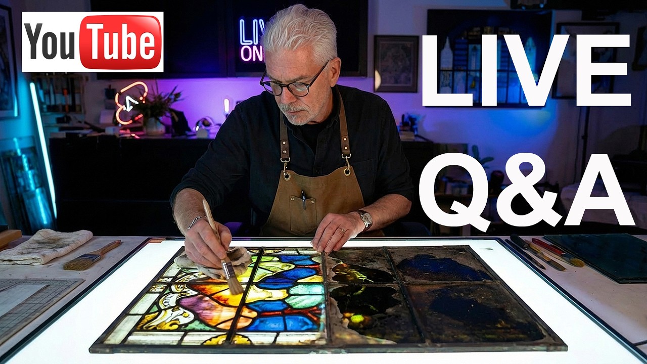 Ask Me Anything About Stained Glass | Live Q&A - YouTube