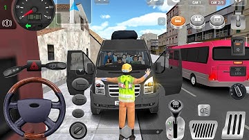 New Ford Transit Games - Coach City Van Driving Simulator 2026: Minibus Sim 3D - Android Gameplay