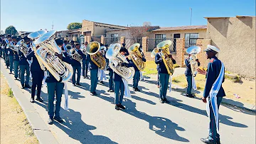 Ezase-Vaal Brass Band Plays “Nkekeletse Ntate” at St. Joseph (Tembisa) 21 August 2022