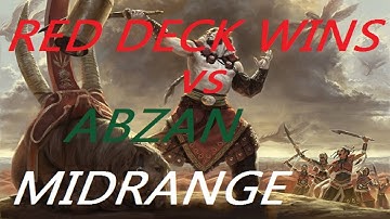 DTK Standard RDW vs Abzan Midrange