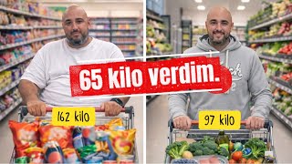 DİYET İÇİN MARKET ALIŞVERİŞİ YAPTIM (Bana 65 Kilo Verdiren Ürünleri Paylaştım)