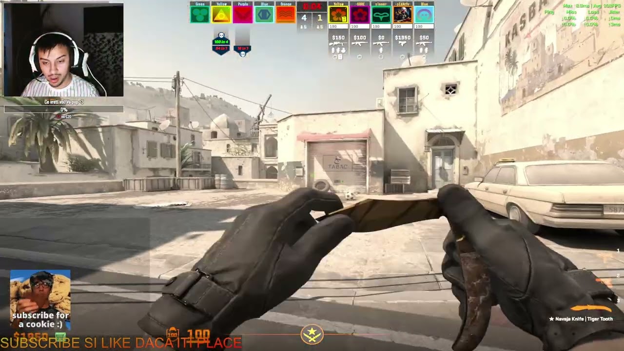 S1NNER DA RAGE, IAR FIRE DA RUSH IN MID! OARE SA MAI INCERC SA CASTIG? | CS2 FACEIT LVL 10