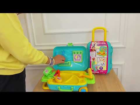 Dede 03480 BARBIE DOCTOR SET LUGGAGE სათამაშო საექიმო ნაკრები