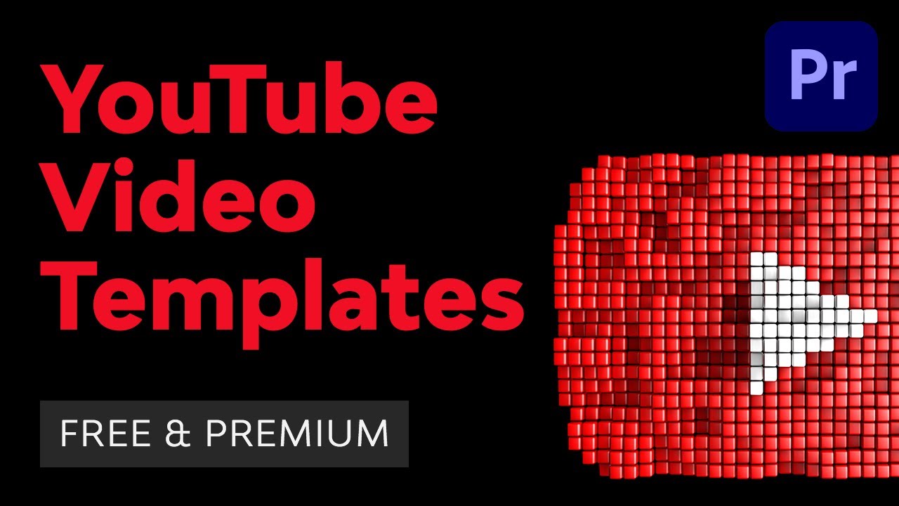 10 YouTube Motion Graphics Templates for Premiere Pro Free & Premium