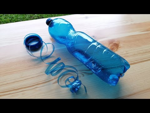 Video: Wie macht man aus einer Plastikflasche ein Seil?