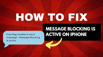 Fixing "Message blocking is active" on iPhone (5 things to check)