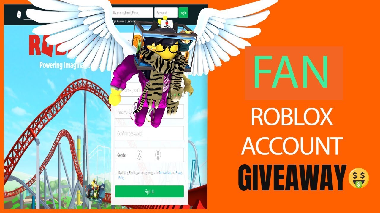 Making My Fans A Roblox Account Youtube - making my fans a roblox account