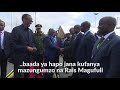 Rais John Magufuli alivyoagana na Rais Paul Kagame JNIA Mp3 Song