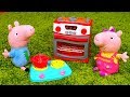 Video e giochi per bambini. Peppa Pig e la cucina giocattolo. Nuovi episodi in italiano