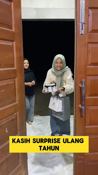 momen haru ketika pacar kasih surprise ulang tahun cowok nya ‼️#surprise #ulangtahun #pacar #cinta