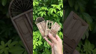 Miniature Door Lovers! 🚪😍#miniature #diy #shorts #short