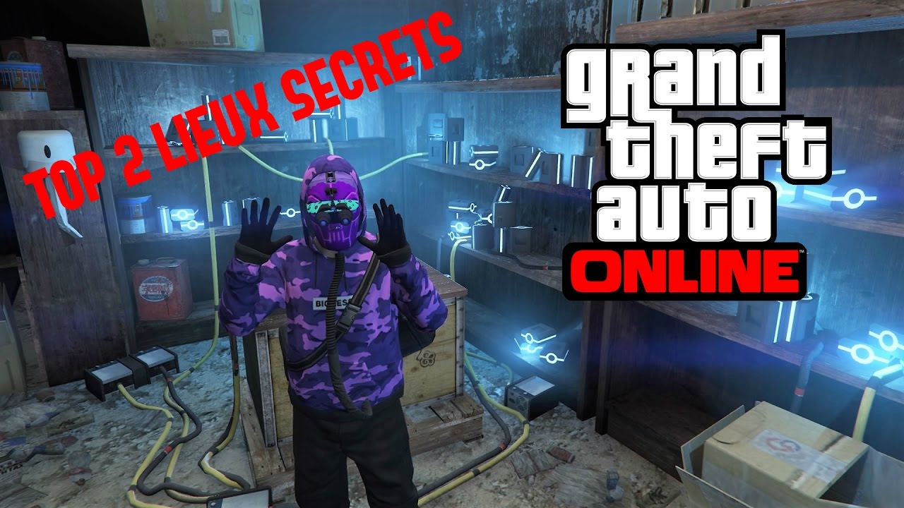 TOP 2 LIEUX SECRETS ! GTA 5 ONLINE 1.39 ! YouTube