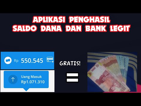 APLIKASI PENGHASIL SALDO DANA & ATM TERLEGIT 2020 - YouTube