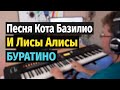 Песня Кота Базилио и Лисы Алисы (Прилючения Буратино) - Пианино, Ноты