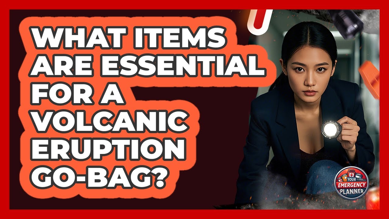 What Items Are Essential For A Volcanic Eruption Go-bag? - Your Emergency Planner