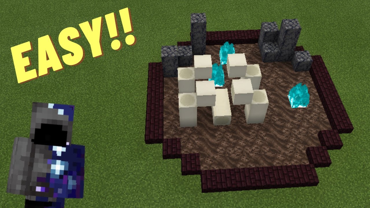 How to make a MINI SOUL SAND VALLEY in Minecraft! YouTube