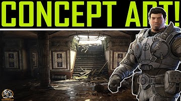 Gears of War 4 - Unreal Engine 4 Concept Art! (XBOX ONE)