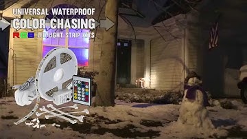 Color Chasing RGB LED Light Strip Kit