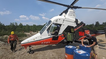 Kmax fighting forest fires