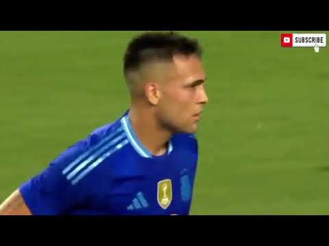 Argentina vs Guatemala। 4-1 highlight match। international game 2024।