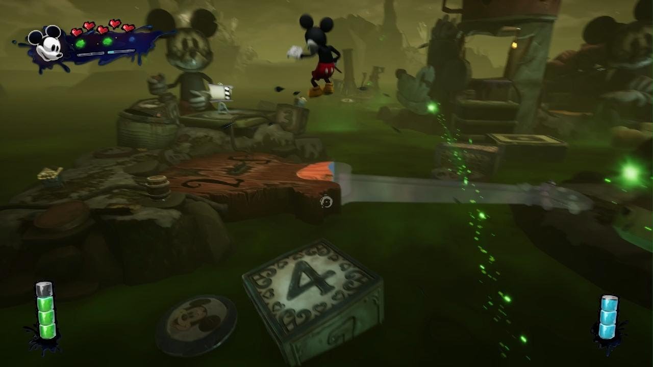 Disney Epic Mickey: Rebrushed crane