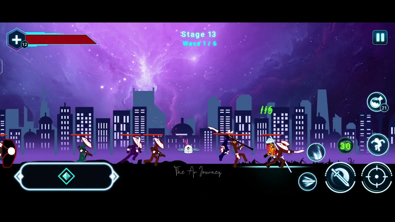 MARS STAGE 1115 DOUBLE BLADE SOLDIER STICKMAN GHOST 2