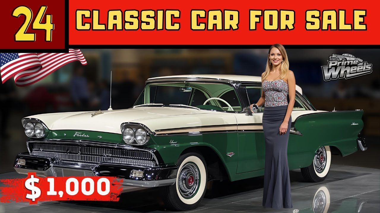20 Cheap Classic Cars For Sale by Owner today
