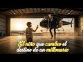 ¡REVELADO! El sorprendente mensaje del pequeño mendigo que transformó al billonario en el helicó...