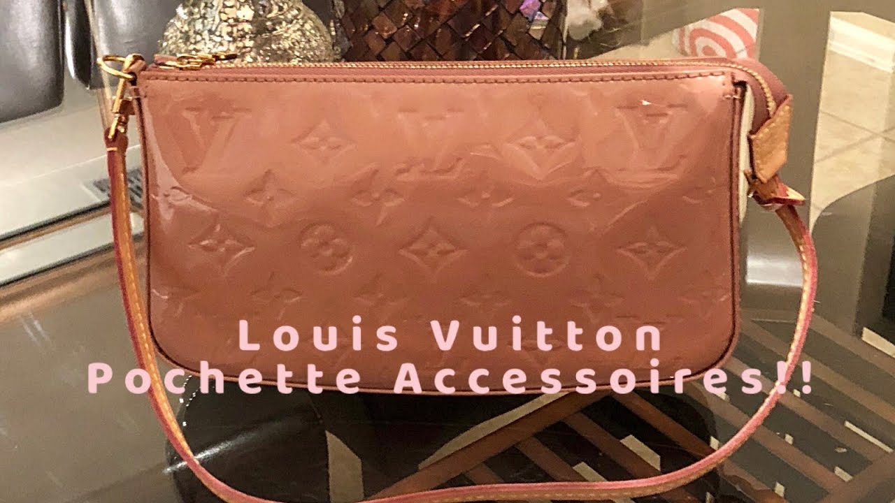 Louis Vuitton Monogram Vernis Lexington Pochette - Blue Mini Bags