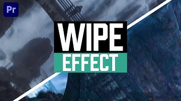 Before and After WIPE EFFECT - Premiere Pro 2020 Tutorial