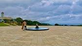北谷公園サンセットビーチは工事中だったけど歩いてみた 沖縄 Youtube