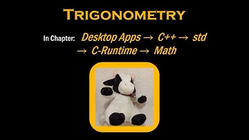 C++: Trigonometry