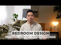 How to design a functional  cozy bedroom  layout lighting storage bedding  more