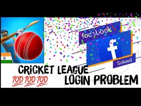 Cricket league | FB login problem |? solved