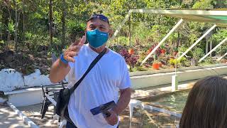 Puertorriqueños en Aguas Termales Ahuachapan