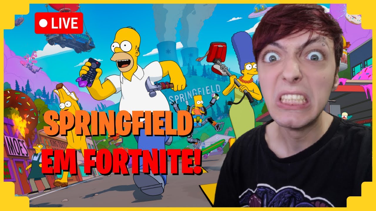 Springfield Sign Fortnitte CONHECENDO SPRINGFIELD EM FORTNITE! PRIMEIRA VEZ NA TEMPORADA DOS ...