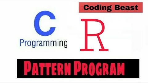 Pattern programs|Printing stars"*" in R shape|Alphabet R in pattern using for loop in c|Star pattern
