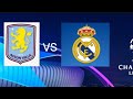 1/8 финала лиги чемпионов УЕФА Астон вилла VS Реал Мадрид.ооо голы!!! ( будет ответный матч)