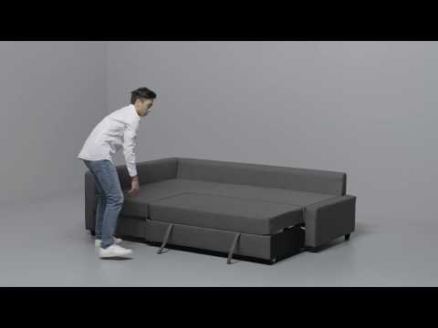 Video: Ecksofa Ikea: Modell "Monstad", "Friheten", Bewertungen