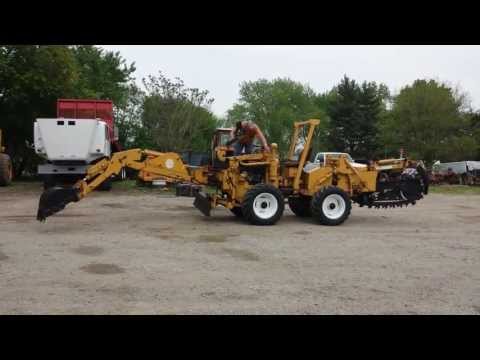 Skid steer trencher attachment for sale