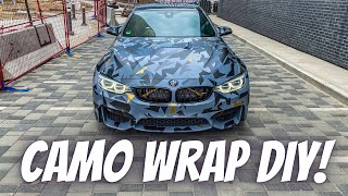 Make Your Own Wrap! Another Crazy Wrap On My BMW M4! Easy DIY and How To!