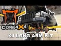 Xj jeep cherokee long arm kit install core 4x4