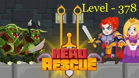 Hero Rescue level - 378 | gameplay |Check description for all previous levels| My Gameplay Reaction.