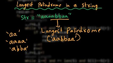 3.Longest palindrome in a string |  String | Python | GFG | Must do coding Questions