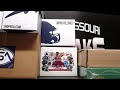 10 ITEM FOOTBALL MEMORABILIA MIXER BOX BREAK 2023-2024 LEAF GOLD RUSH RSA 2-17-2024