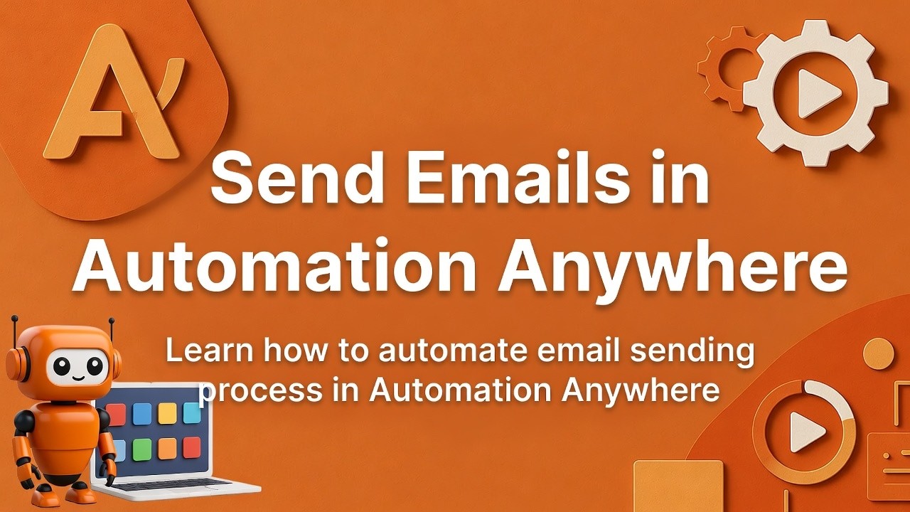 10. Send Emails using AI Agent Output in Automation Anywhere - YouTube