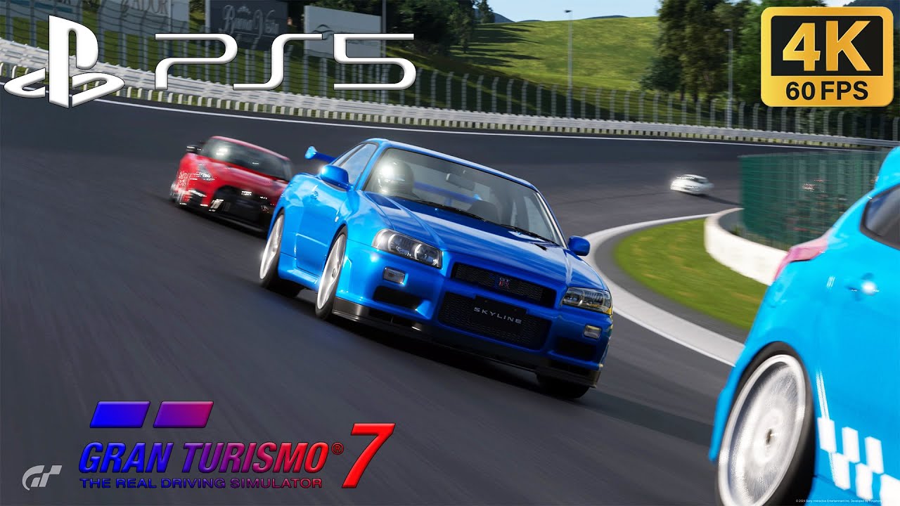 Gran Turismo 7 | High Speed Ring | Nissan R34 GT-R Skyline '02 - YouTube