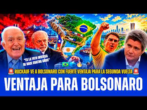 💥🇧🇷 RUCKAUF CON ANDINO: BOLSONARO GANÓ LA PRIMERA VUELTA Y ADEMÁS QUEDÓ FUERTE EN EL CONGRESO