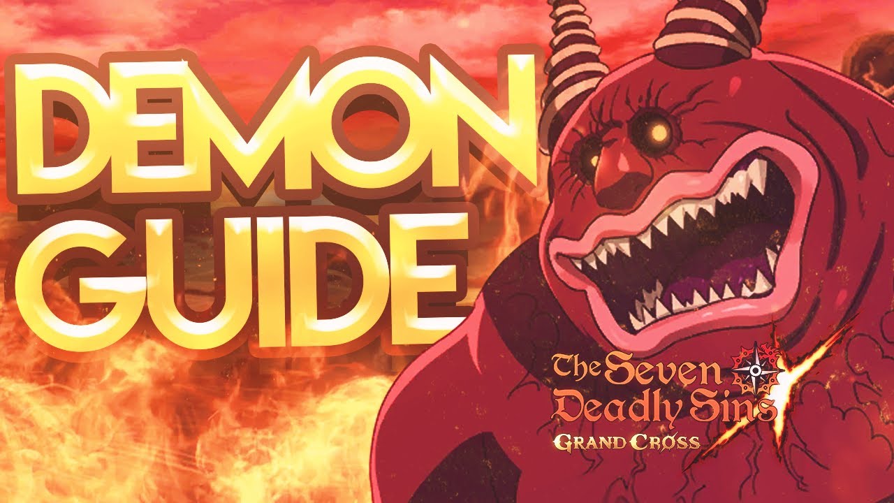 VERY EASY! HOW TO BEAT THE RED DEMON DEATHMATCH! | Seven Deadly Sins: Grand Cross